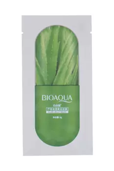 Гель-маска Bioaqua д/лица увлажняющая с экстратом Алоэ вера, 8 г