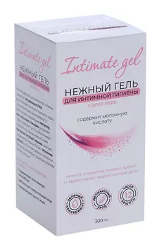 Гель Нежный с алоэ вера д/интимной гигиены, 300 мл