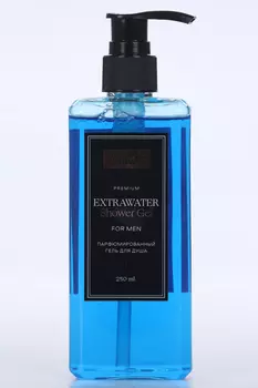 Гель Organic Men Extrawater д/душа парфюмированный, 250 мл