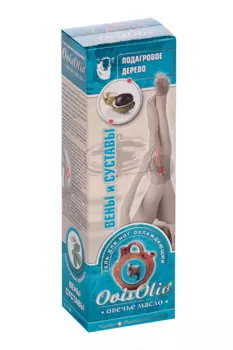 Гель OvisOlio Овечье масло д/ног подагровое дерево, 70 г