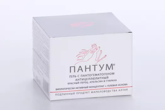 Гель Пантум с пантогематогеном антицеллюлитный