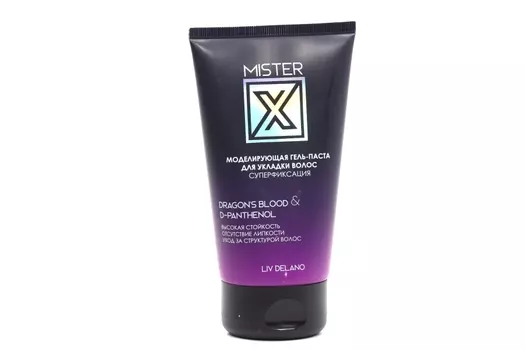 Гель-паста Mister X суперфиксация моделирующ д/укладки волос 150 г