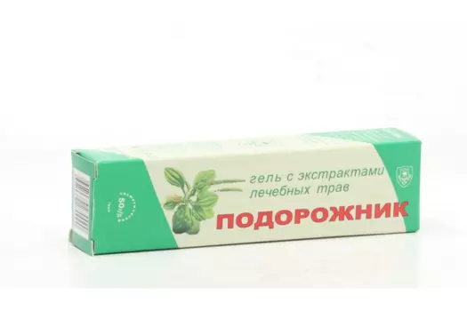 Гель Подорожник с экстрактом лечебных трав, 50 г