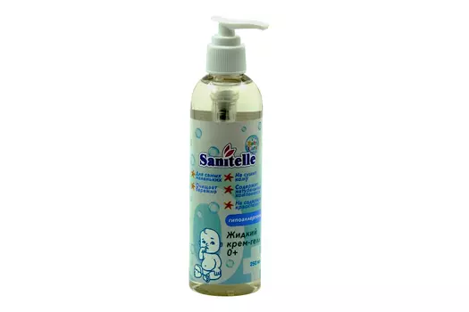 Гель Sanitelle д/купания (0+), 250 мл