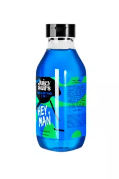 Гель-шампунь Juicy Stars 2 в 1 ХЕЙ, ПАЦАН, 400мл.