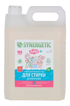 Гель Синергетик д/стирки детского белья гипоаллергенный биоразлагаемый 5 л