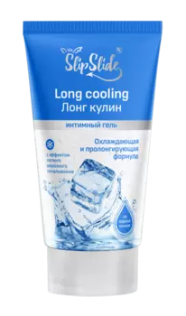 Гель-смазка интим СлипСлайд охлажд/пролонгир формула (Long cooling), 150 мл