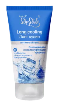 Гель-смазка интим СлипСлайд охлажд/пролонгир формула (Long cooling), 50 мл