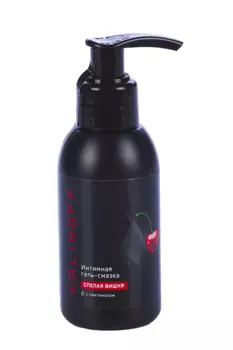 Гель-смазка KALINOFF интимная с пантенолом спелая вишня флакон, 100 мл