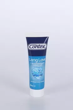 Гель-смазка Контекс Лонг Лав, 30 мл, плюс