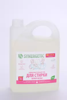 Гель SYNERGETIC д/стирки белого белья гипоаллергенный 2,75 л