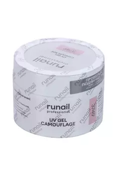 Гель-УФ Камуфлирующий RuNail Professional чайная роза 56 г