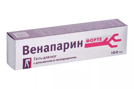 Гель Венапарин-Форте охлажд д/ног, 100 мл