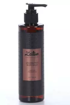 Гель Зейтун д/душа Защитный с антибактериальным эффектом с маслом чайного дерева, 250 мл