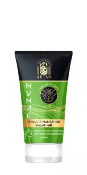 Гель Жемчужина Алтая д/умывания защитный с мумие, 150 мл