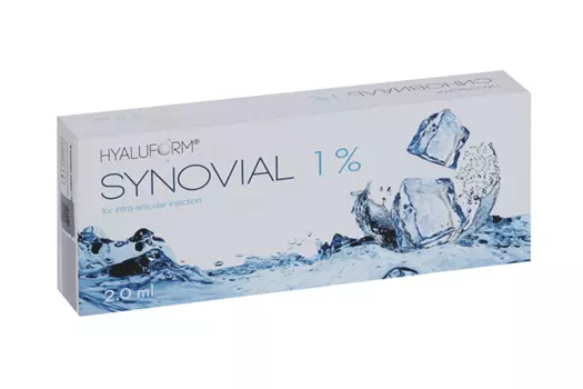 Гиалуформ-1-01 Синовиаль 1 %, 2 мл, раствор для внутрисуставных инъекций