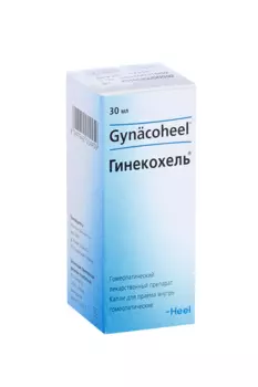 Гинекохель, 30 мл, капли гомеопатические