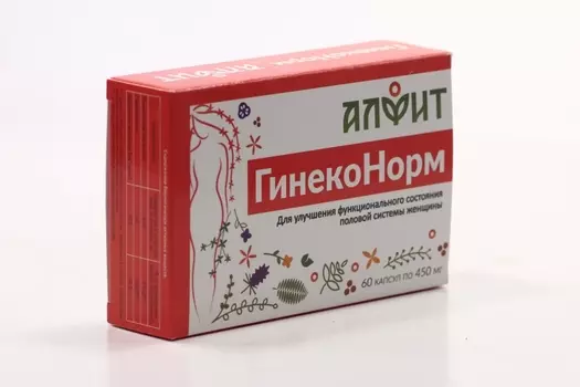 Гинеконорм, 450 мг, 60 шт, капсулы