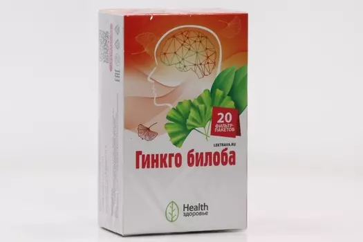 Гинкго Билоба, 2 г, 20 шт, ф/п