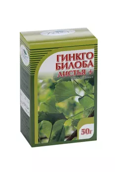 Гинкго Билоба листья +, 50 г