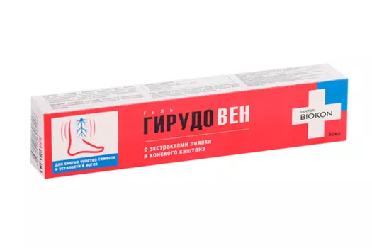 Гирудовен гель д/ног, 50 мл