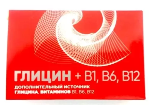 Глицин+B1+B6+B12 Битра, 20 шт, таблетки