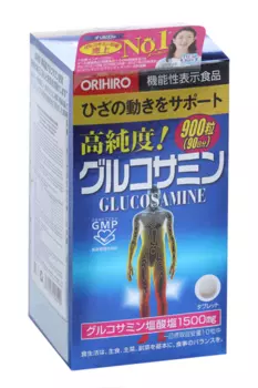 Глюкозамин Хондроитин и Витамины Орихиро, 250 мг, 900 шт, таблетки