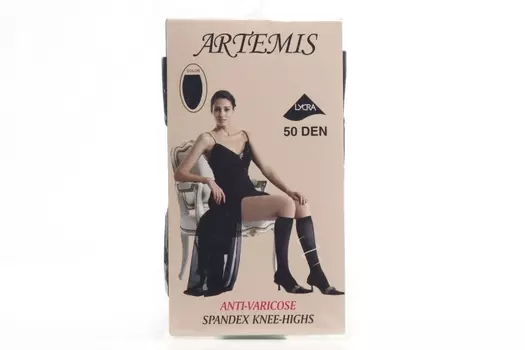 Гольфы 50den Артемис (черные)