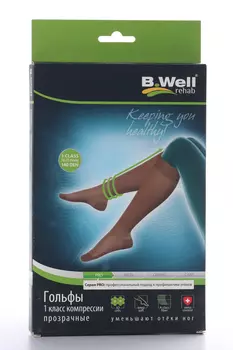 Гольфы B Well компр РRO 1 компр JW-111 р 5, черный