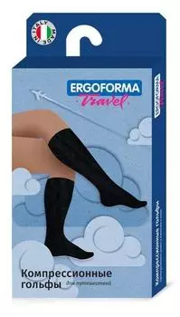 Гольфы Ergoforma компресс мед д/путешествий унисекс1 класс компр р 4, пара (341)