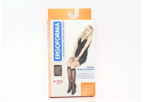 Гольфы ERGOFORMA жен 1 класс компр телесн р 3, (311)