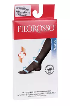 Гольфы Филороссо класс компрес 2 50 ден женск р 1, (черные)