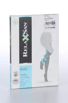 Гольфы RELAXSAN Basic профилактика 70 ден 750 телесный р 4, пара