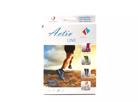 Гольфы Тонус Эласт компр 1 кл д/спорт/актив обр жиз рост 2 р4 , пара (0408-01)