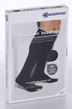 Гольфы VENOTRAIN BUSINESS 2 кк мужские черный р M, пара