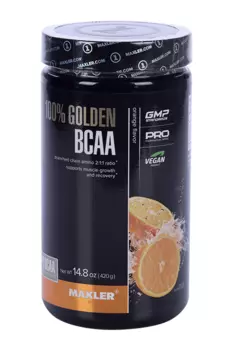 Golden BCAA 100% Maxler Orange, 420 г