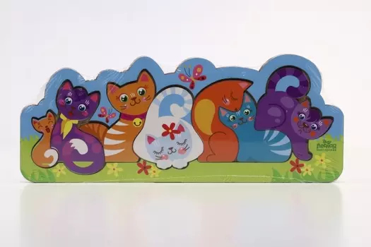 Головоломка "Котики", 25 х 10 см