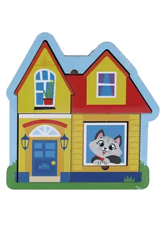 Головоломка пазл "Дом" д/самых маленьких