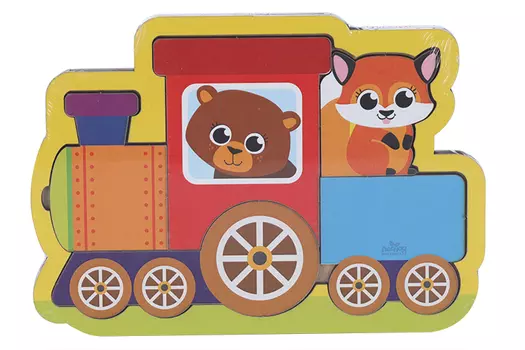 Головоломка пазл "Паровозик" д/самых маленьких