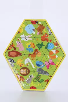 Головоломка «Запоминаем животных», пасьянс