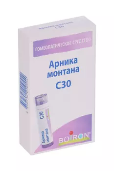 Гомеопатические монокомпонент препараты растительн происхожд 4 г, гранулы гомеопатические C30 Арника Монтана