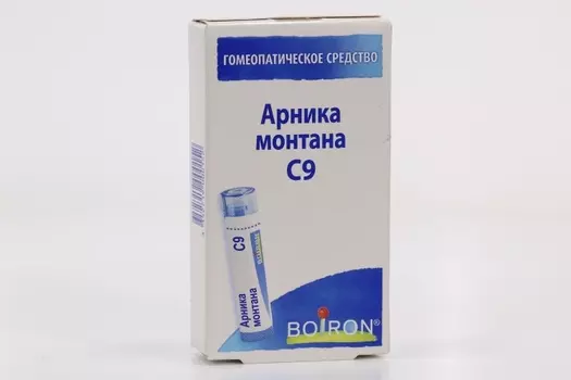 Гомеопатические монокомпонентные препараты растительного происхождения, 4 г, гранулы гомеопатические C9 Арника