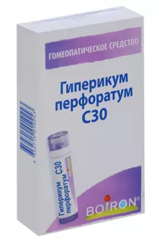 Гомеопатические монокомпонентные препараты растительного происхождения, 4 г, гранулы гомеопатические C30 Гиперикум перфоратум