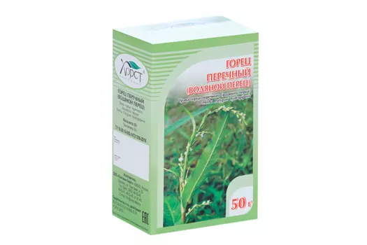 Горца перечного (Перца водяного) трава, 50 г, сырье растительное измельченное