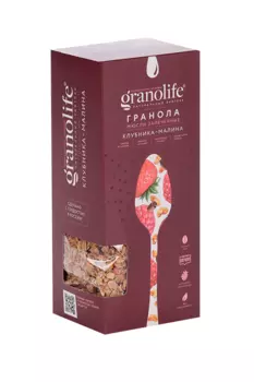 Гранола Granolife клубника/малина, 400 г