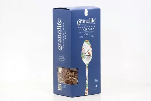 Гранола Granolife шоколад/кокос, 400 г