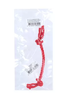 Грейфер д/собак Зообалу 2 узла мягкий 15 см красный