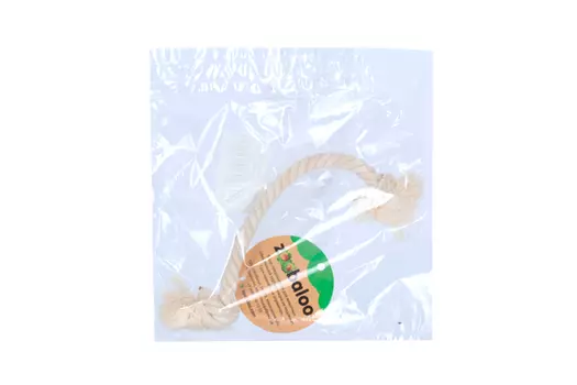 Грейфер д/собак Зообалу 2 узла твердый 17 см белый