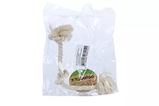 Грейфер д/собак Зообалу 3 узла твердый 21 см белый