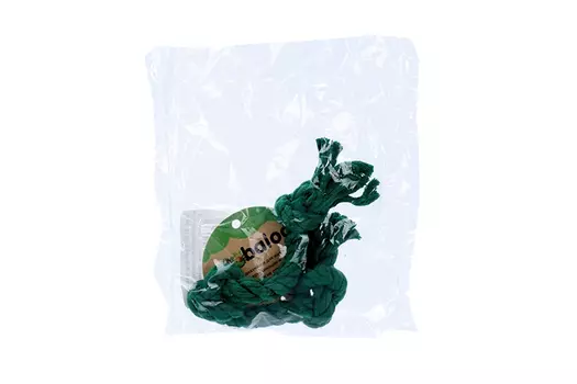 Грейфер д/собак Зообалу из хлопкого каната зеленый